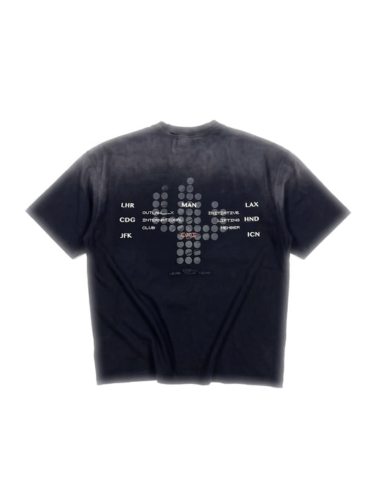 OXI Sun Fade T-shirt Black